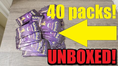 POKEMON TRICK OR TRADE UNBOXING! - 40 Packs!