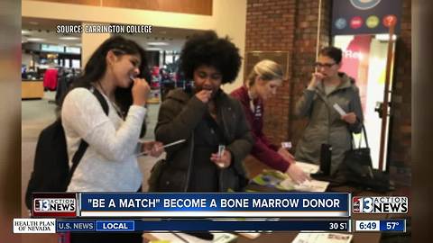 Become a bone marrow donor during be a match event