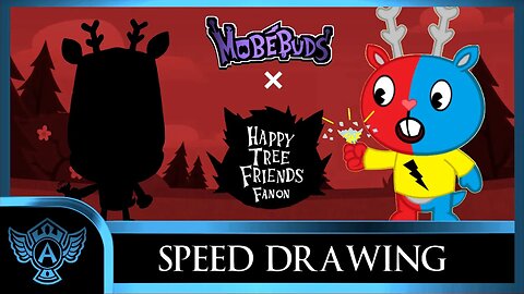 Speed Drawing: Happy Tree Friends Fanon - Shockles | Mobebuds Style