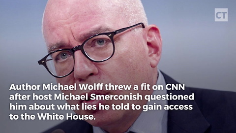Michael Wolff Throws Fit On Cnn