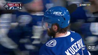 Kucherov joins exclusive club with 3-point performance in Game 1