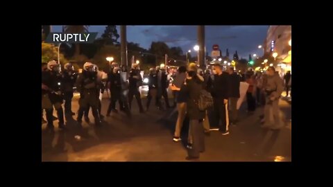 CIVIL UNREST - Protests In Athens, Greece - Students And Teachers Attacked