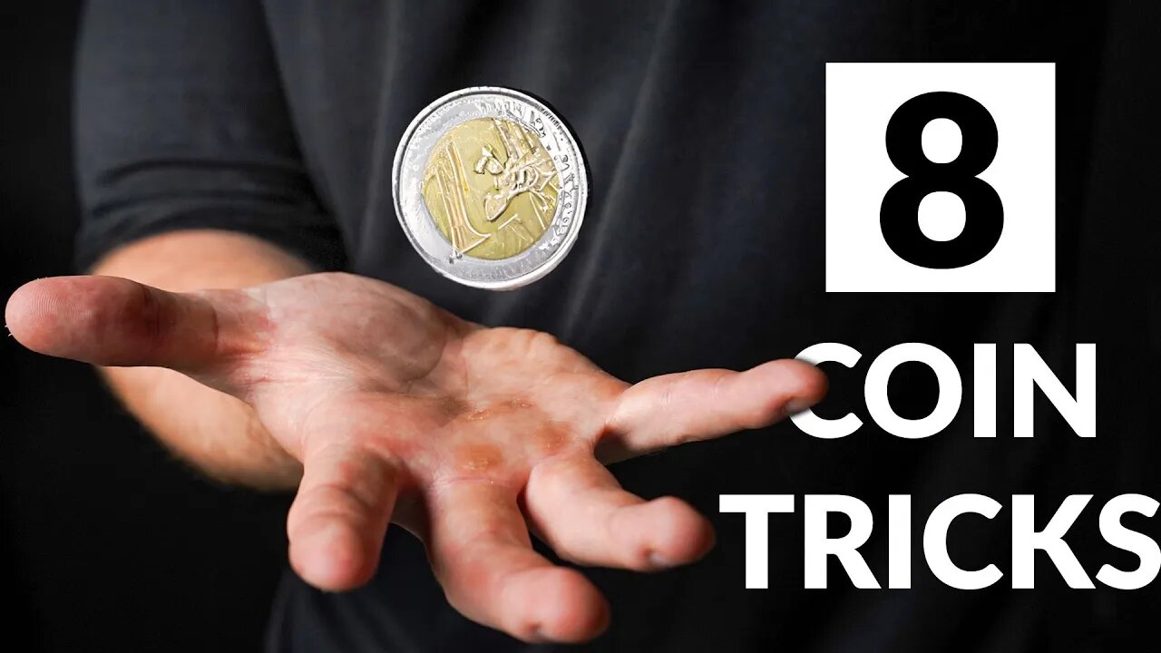 8 VISUAL Coin Tricks Anyone Can Do