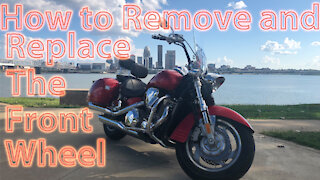 How to Remove and Replace the Rear Wheel on a VTX