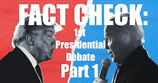 #DEBATE2020 FACT CHECKING SPECIAL PART 1