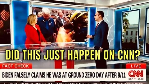 WOW! CNN just called out JOE BIDEN for his 9/11 LIES! Bizarro!😱