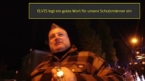 ELVIS legt ein gutes Wort für unsere Schutzmänner ein