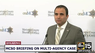 RAW: Sheriff Penzone says gun used in I-17 shooting belonged to MCSO and had gone missing