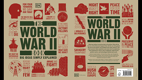 The World War II Book: Big Ideas Simply Explained