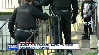 6-year-old stabbed, taken to hospital