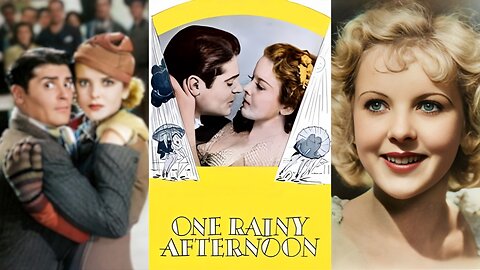 ONE RAINY AFTERNOON (1936) Francis Lederer & Ida Lupino | Comedy, Musical, Romance | B&W