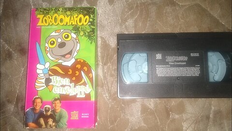 Zoboomafoo - Bien enveloppé - 2005 VHS