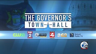 WATCH: 'The Governor's Town Hall' with Gov. Whitmer answering coronavirus questions