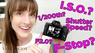 How to Shoot Manual Mode Camera Settings | Understanding Exposure | Aperture, Shutter Speed + ISO