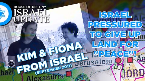 Kim Clement & Fiona From Israel In September 2011 - Israel Pressured To Give Up Land For "Peace"