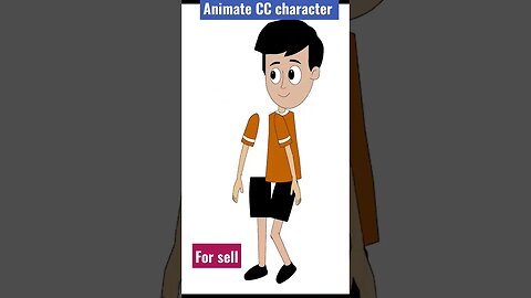 #adobe #animate fully rigid #character for sell #ytshorts #cartoon #2danimation