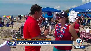 HOW Foundation hosts sandcastle-building contest on Delray Beach