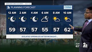 WMAR-2 News Weather at 11