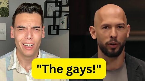 Andrew Tate has THOUGHTS on "the homosexual community" 😳 (reaction)