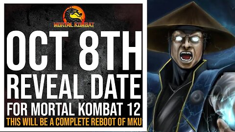 Mortal Kombat 12 Exclusive : October 8th Reveal Date, Via Kombat Kast, Full Roll Out Plan!