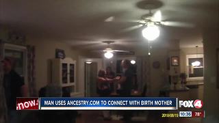 Man uses ancestry.com to find birth mother