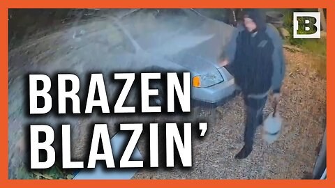 Brazen Blazin: Arsonist Sprays Gasoline on Camera Before Torching Woman's House
