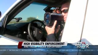 Extra officers ticketing speeding drivers in Oro Valley