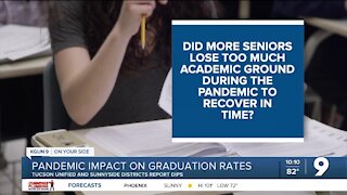 Drop in 2021 grad rates due to pandemic