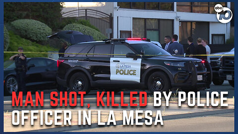 Officer-involved shooting in La Mesa leaves man dead