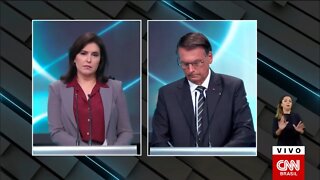 Simone Tebet responde pergunta sobre a fome; Jair Bolsonaro comenta | @SHORTS CNN