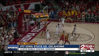 Oklahoma falls to #17 Iowa State, 75-74