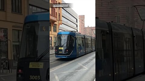 Wrocław Trams - Polish streetcars #shorts #trams #railway #railfans #train