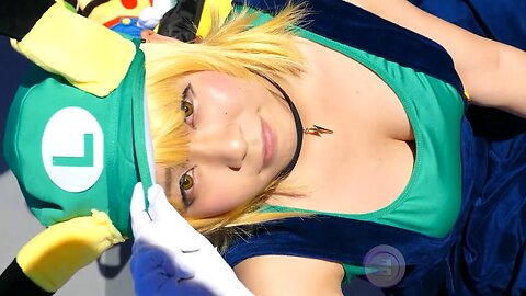 Female Luigi Cosplay c91 comiket コミケット コスプレ レイヤー