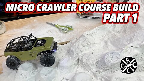 DIY Micro Crawler Course Build Part 1