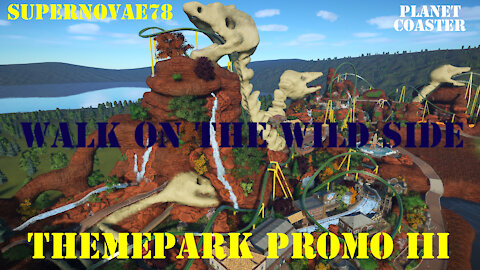 Planet Coaster | Walk on the wild side Themepark (Park promo III)
