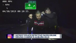 Detroit police detective still on the job after being arrested for drunk driving in Auburn Hills