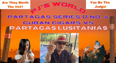 Tasting/Review: Partagas Series D No. 4 Cuban Cigars Vs Partagas Lusitanias. Are They Worth The $$?