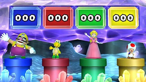 Mario Party 9 Choice Challenge - Wario vs Koopa vs Peach vs Toad #15