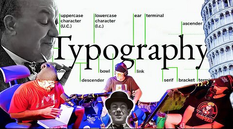 Sam Hyde Nick Rochefort and Charls Carroll on Jan Tschichold, Autistic Typography and FAVORITE FONT!