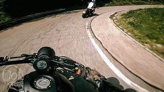 YAMAHA MT-09 & XSR700 IN SWITZERLAND 1/3. (RAW Onboard)