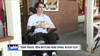 Team Travis: WNY teen battling rare spinal chord blood clot