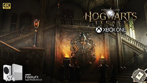 Hogwarts Legacy Xbox One and Xbox Series Versions - Tech Analysis on Xbox Series S - 4K/FSR2