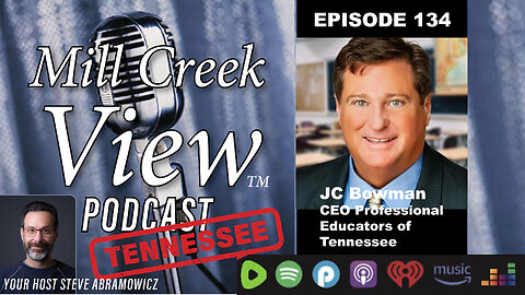 Mill Creek View Tennessee Podcast EP134 JC Bowman Interview & More 10 3 23