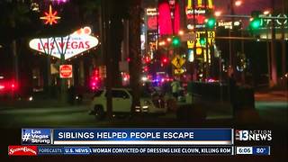 Siblings working security help people escape from horrific Las Vegas shooting