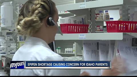 EpiPen shortage causing concern for Idaho parents