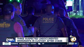 Suspected undocumented immigrants captured after South Bay chase
