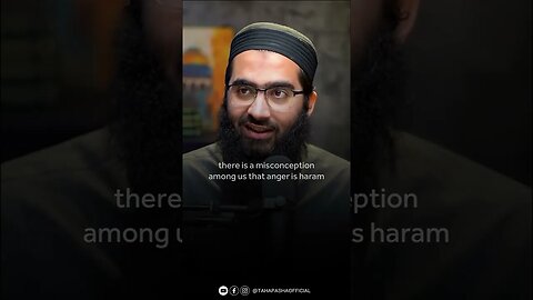 Anger is NOT Haraam!??┇!!?غصّہ حرام نہیں ہے┇Taha Pasha