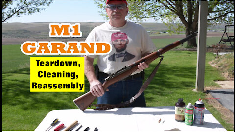 M1 Garand - Tear Down and Cleaning by Wapp Howdy