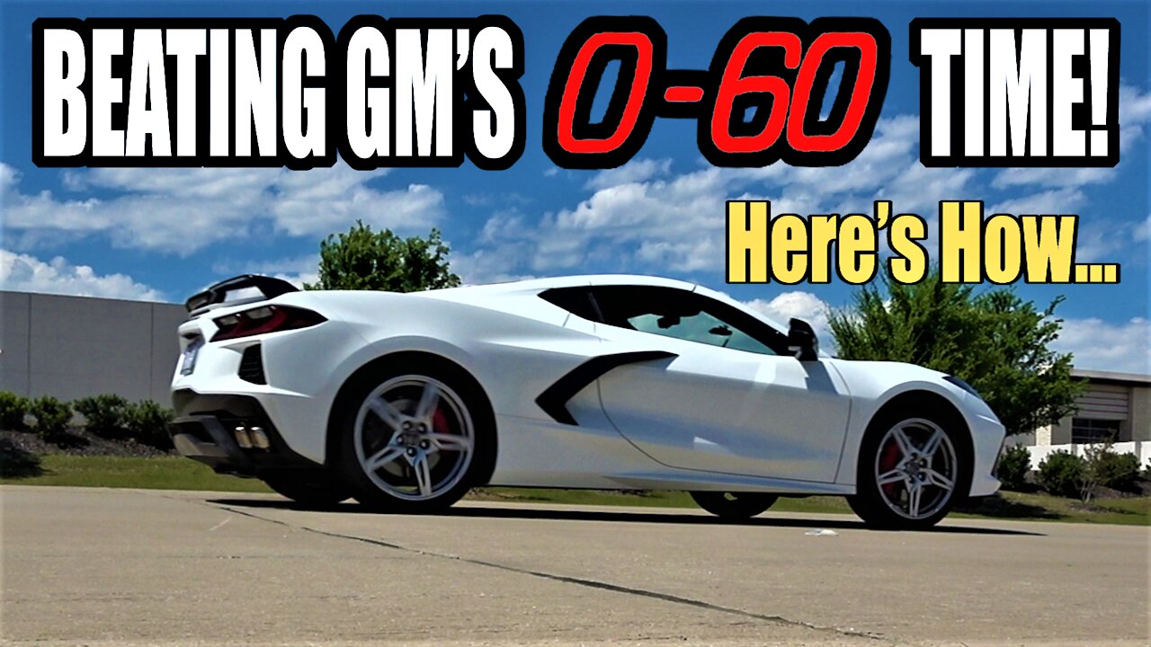 C8 Corvette Secret Mode To Unlock Insane 0 60 Times Mid Engine C8