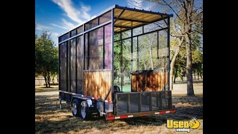 Ready to Go! 2019 Mobile Axe Throwing Trailer| Fun Mobile Business Unit for Sale in Texas